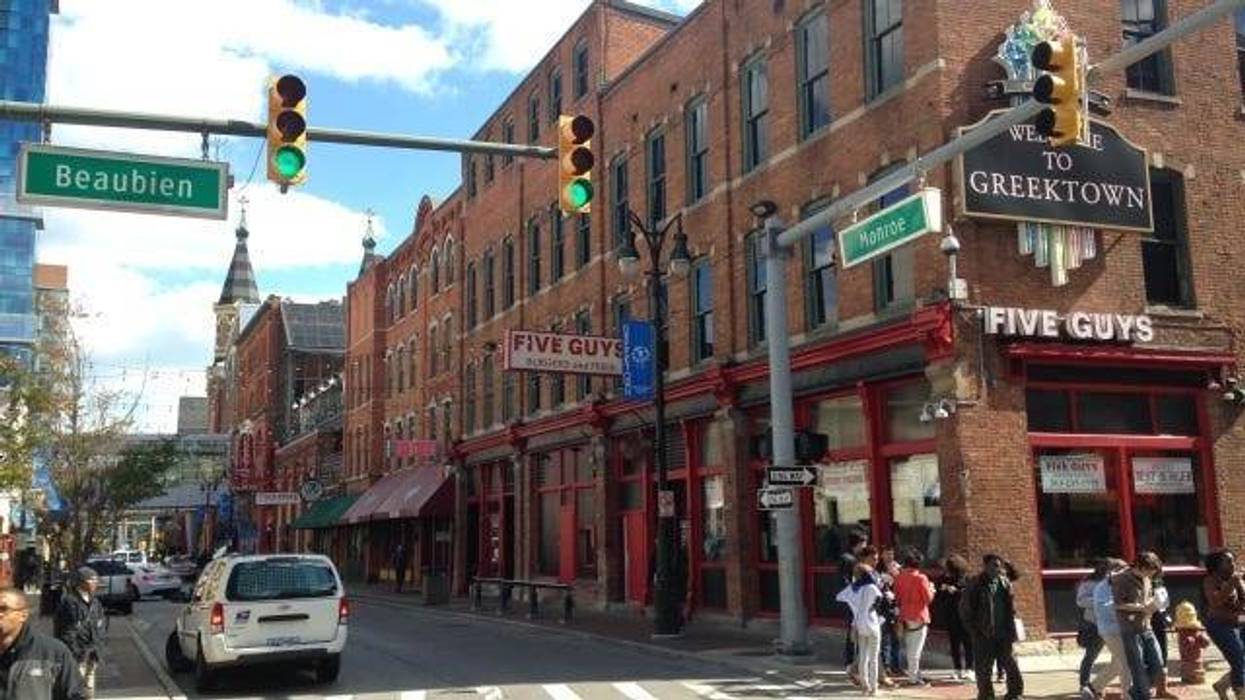 Detroit's Greektown entertainment district