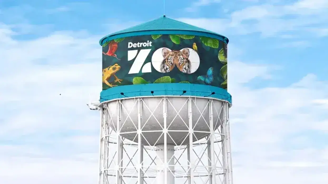 Detroit Zoo water tower