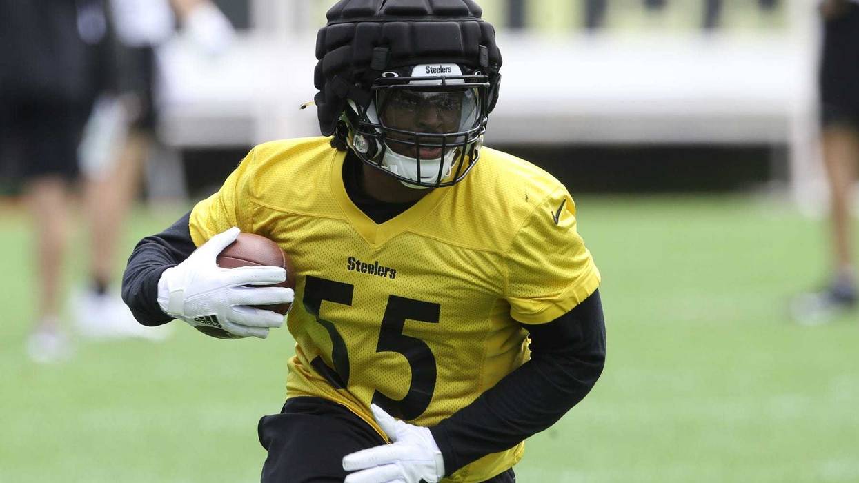 Devin Bush at practice