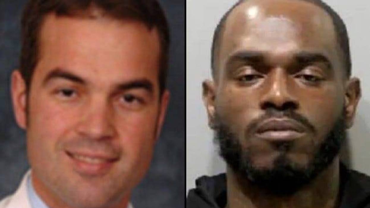 Devon Hoover, left, and Desmond Burkes, right, are pictured.