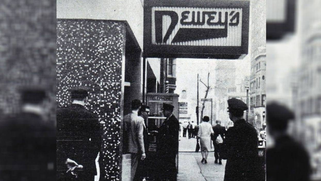 Dewey's at 17th and Chancellor in Philadelphia, c. 1965