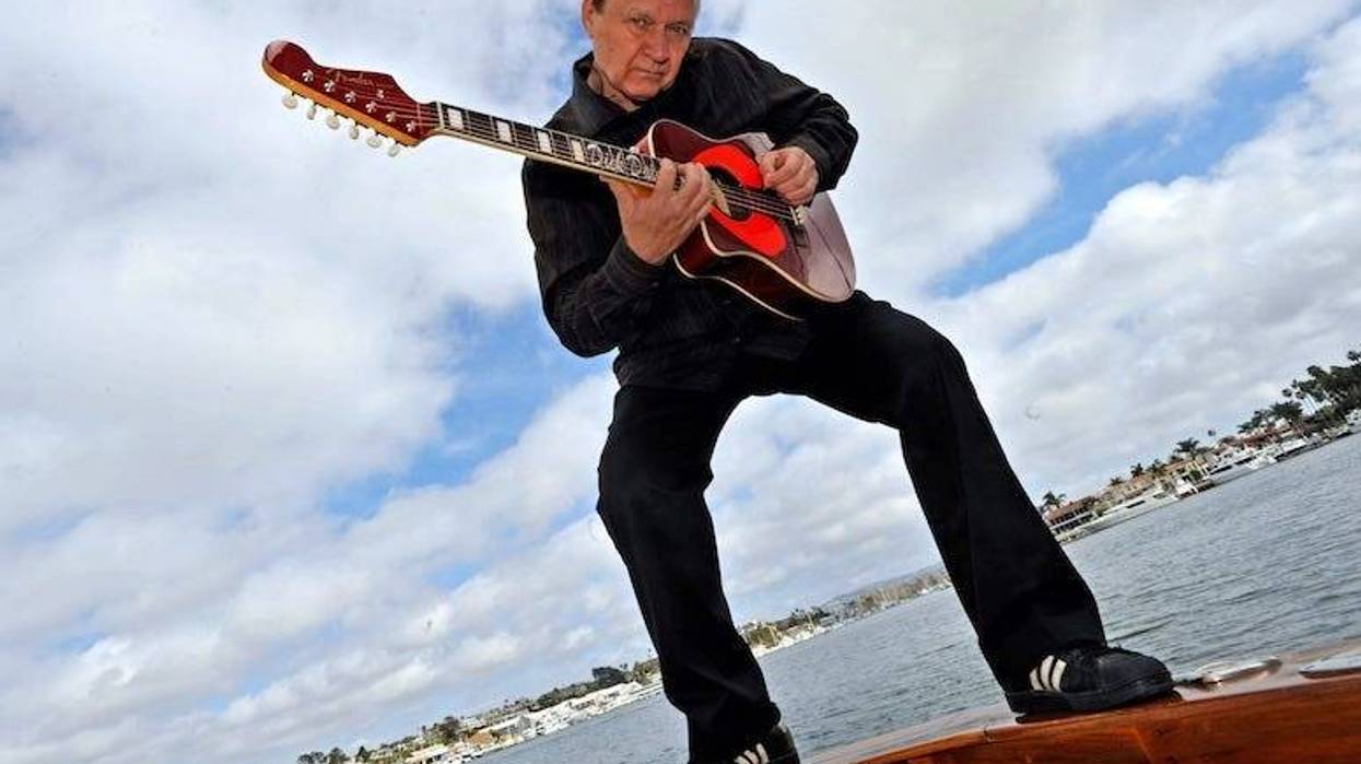 Dick Dale, Guitar, Yacht, Newport Harbor, Lake, Water, 2009