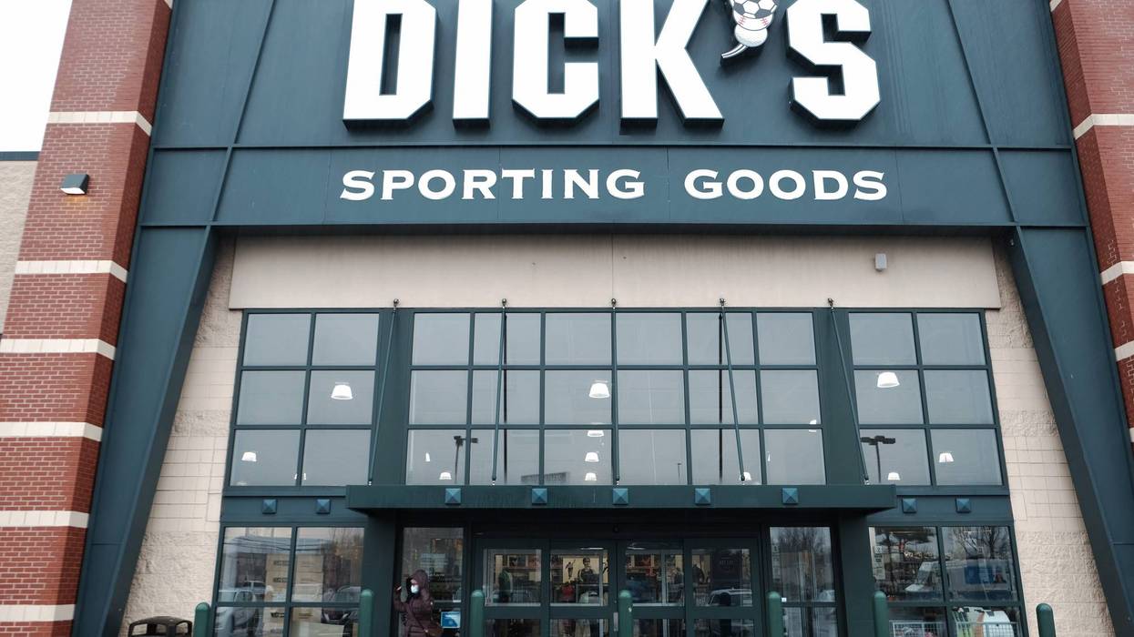 Dick's Sporting Goods store entrance
