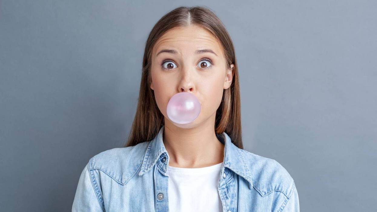 Did you know that bubble gum contains plastic?