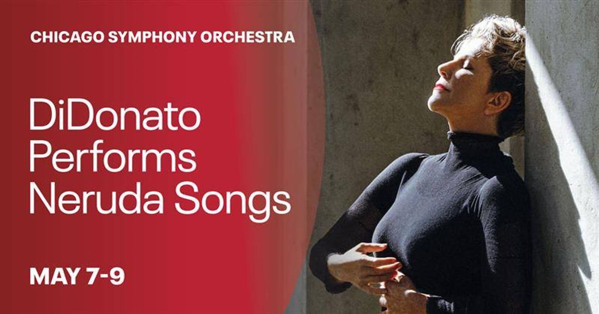 ​DiDonato Performs Neruda Songs Weekend News Quiz ticket giveaway 4/11-4/12