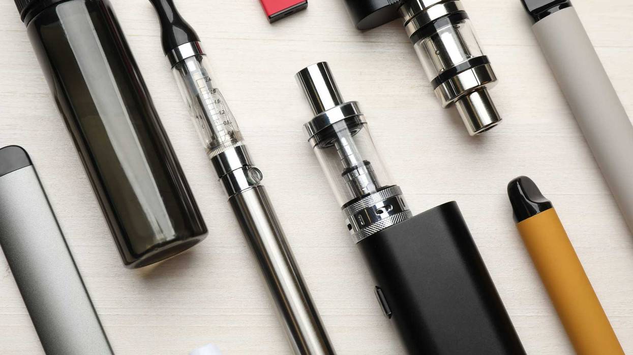 Different electronic cigarettes.
