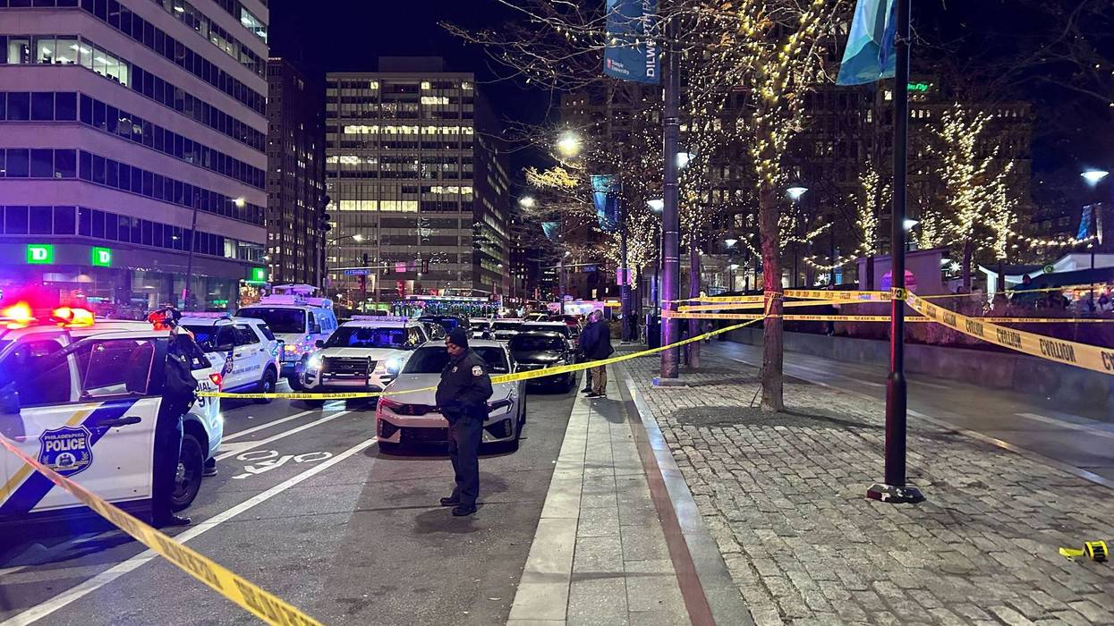 Dilworth Park shooting scene on Friday, Dec. 13, 2024.