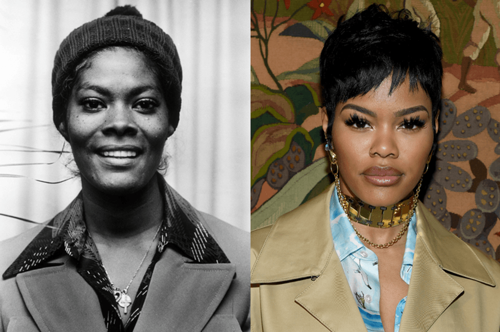Dionne Warwick and Teyana Taylor