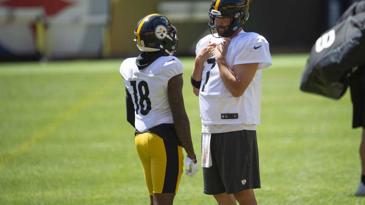 Diontae Johnson and Ben Roethlisberger