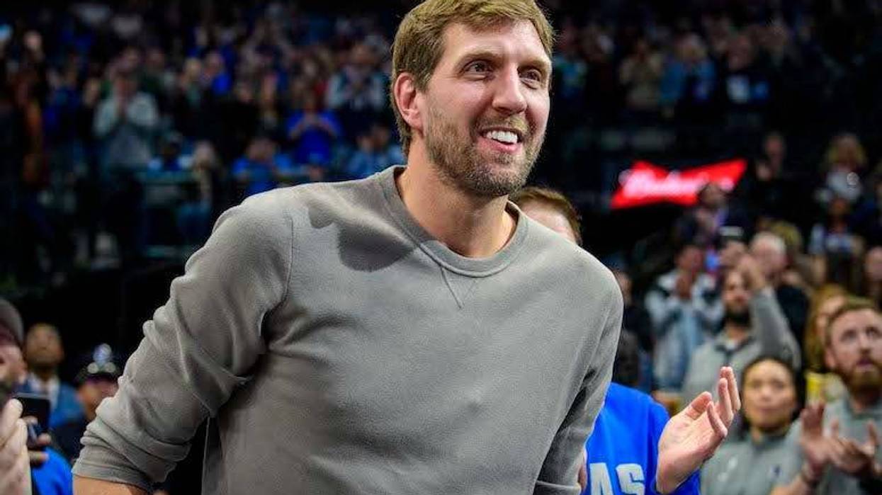 Dirk Nowitzki, Smiling, Mavericks, Game, 2019