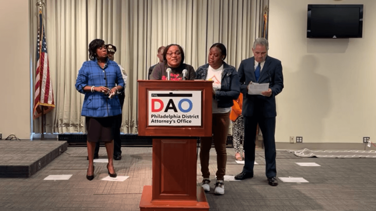 District Attorney Larry Krasner provides an update on a 2018 Homicide Cold Case