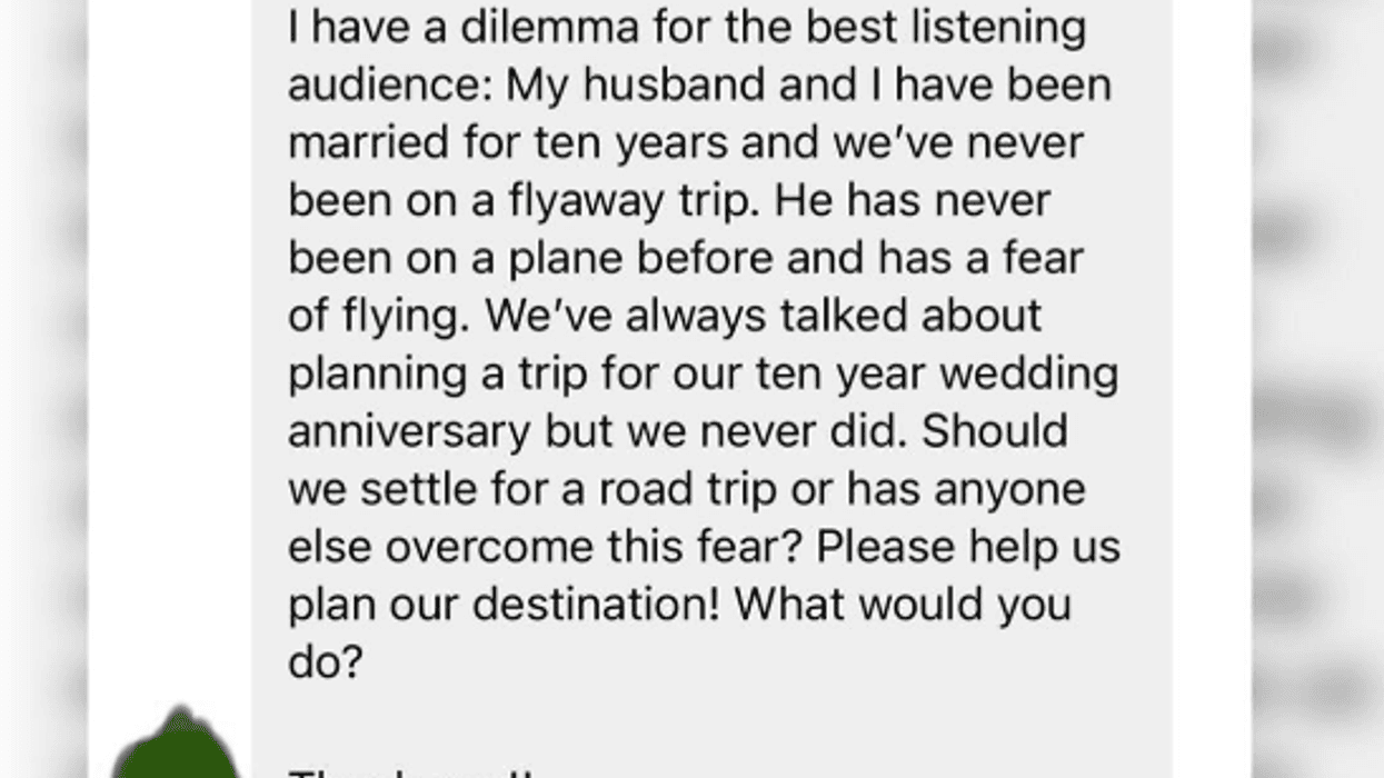 DM Dilemma: Fear of Flying
