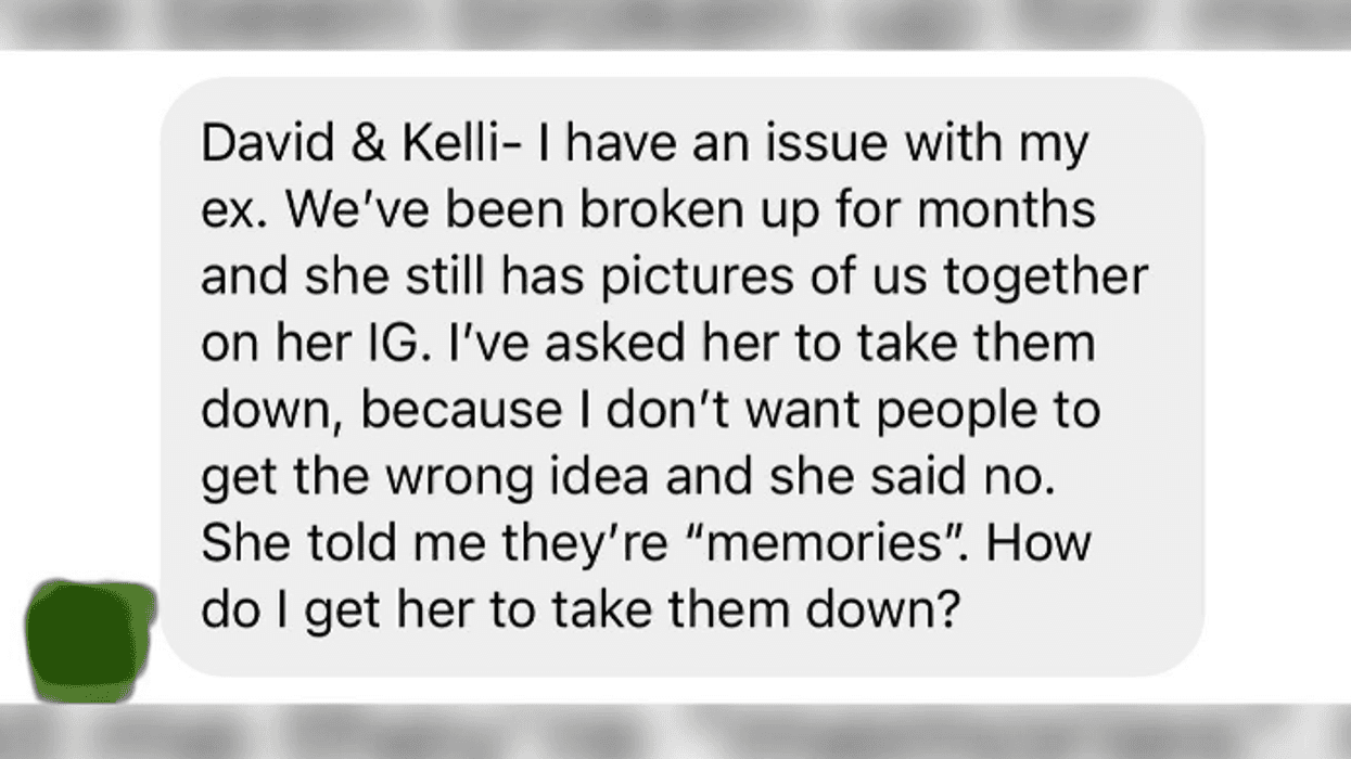 DM Dilemma: My ex still has pictures of us together on social media