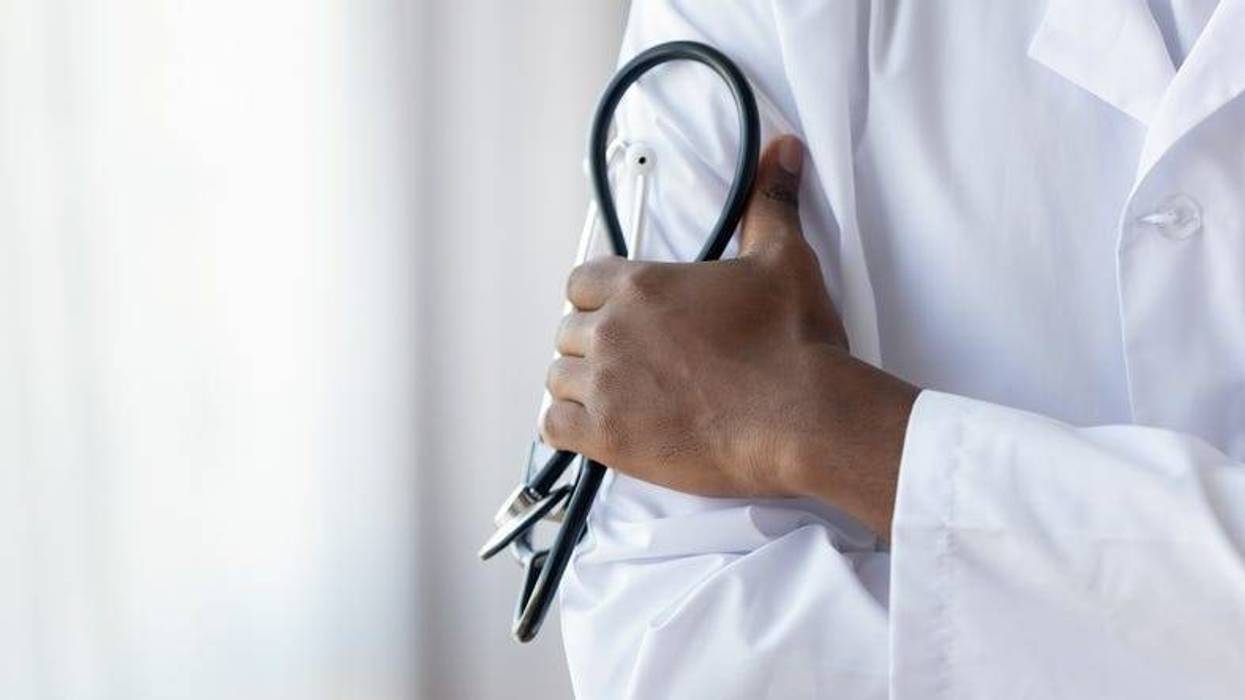 Doctor with stethoscope