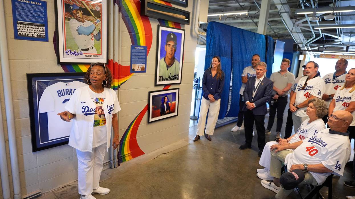 Dodgers Gay Pride Honor Baseball