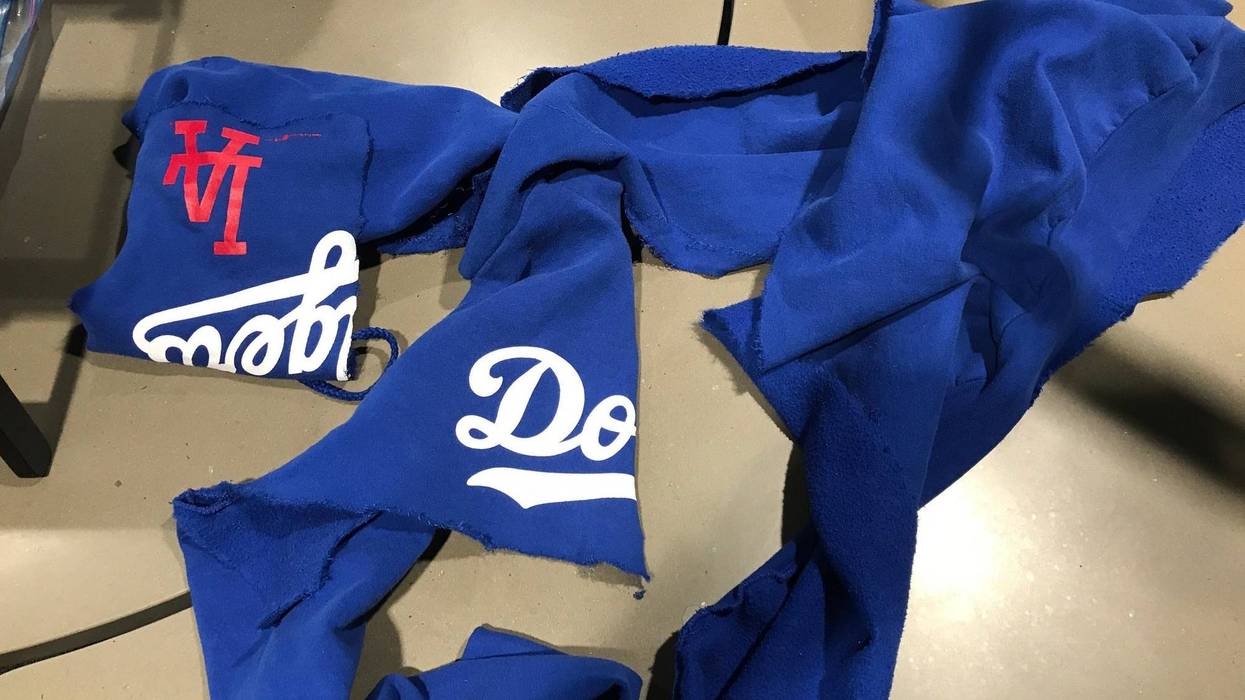 dodgers sweater