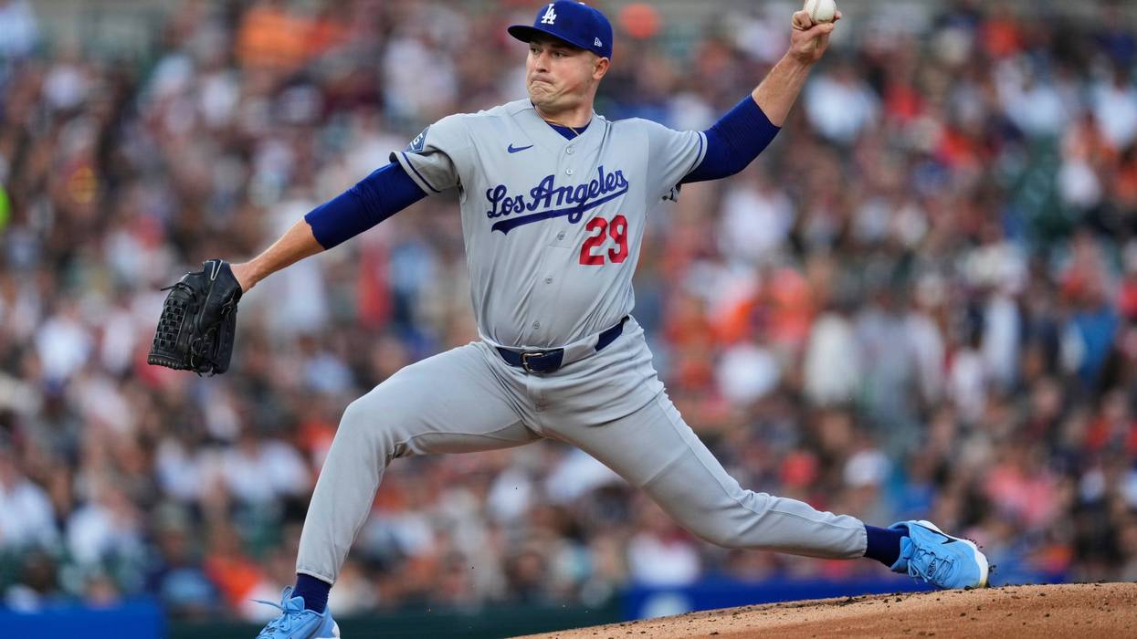 Dodgers Tigers Baseball
