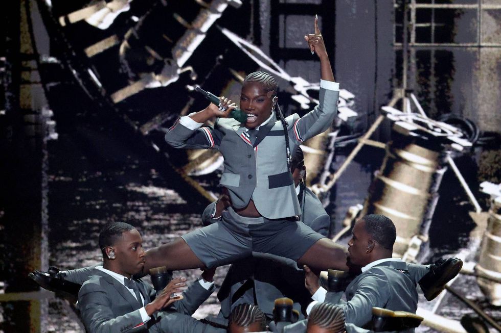 Doechii performs onstage during the 67th GRAMMY Awards at Crypto.com Arena on February 02, 2025 in Los Angeles, California