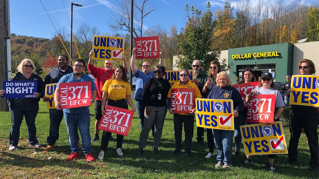 Dollar General Union Rally in Barkhamsted