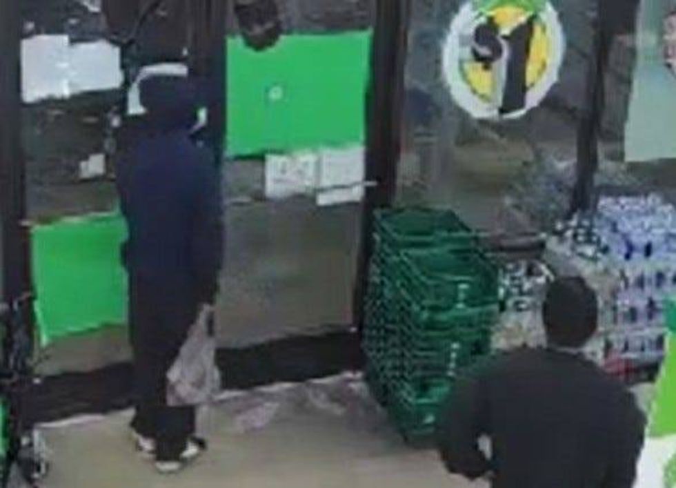 dollar store armed robbery