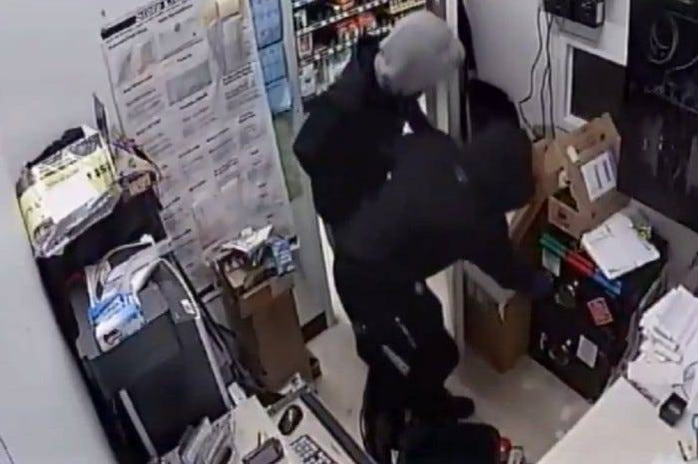 dollar store breaking and entering
