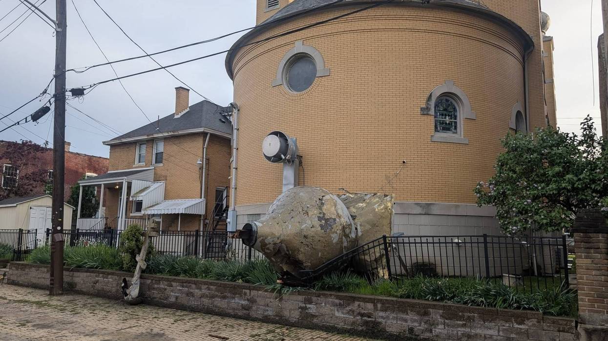 Dome Down St. Nicholas Orthodox Church