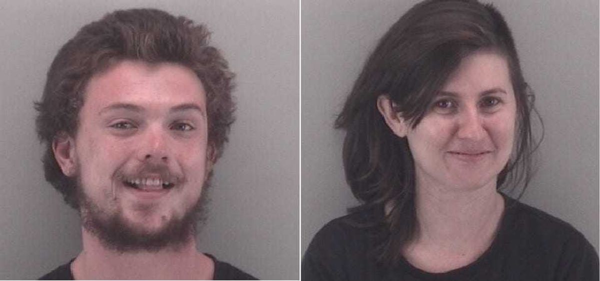 Dometrius Holden and Gabrielle Heinlein are accused of assaulting an officer