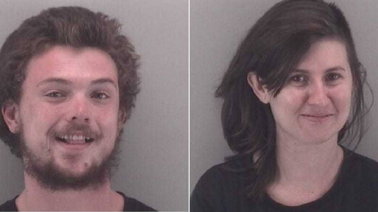Dometrius Holden and Gabrielle Heinlein are accused of assaulting an officer
