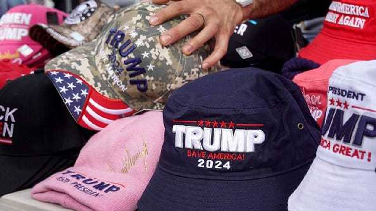 Donal Trump merchandise.