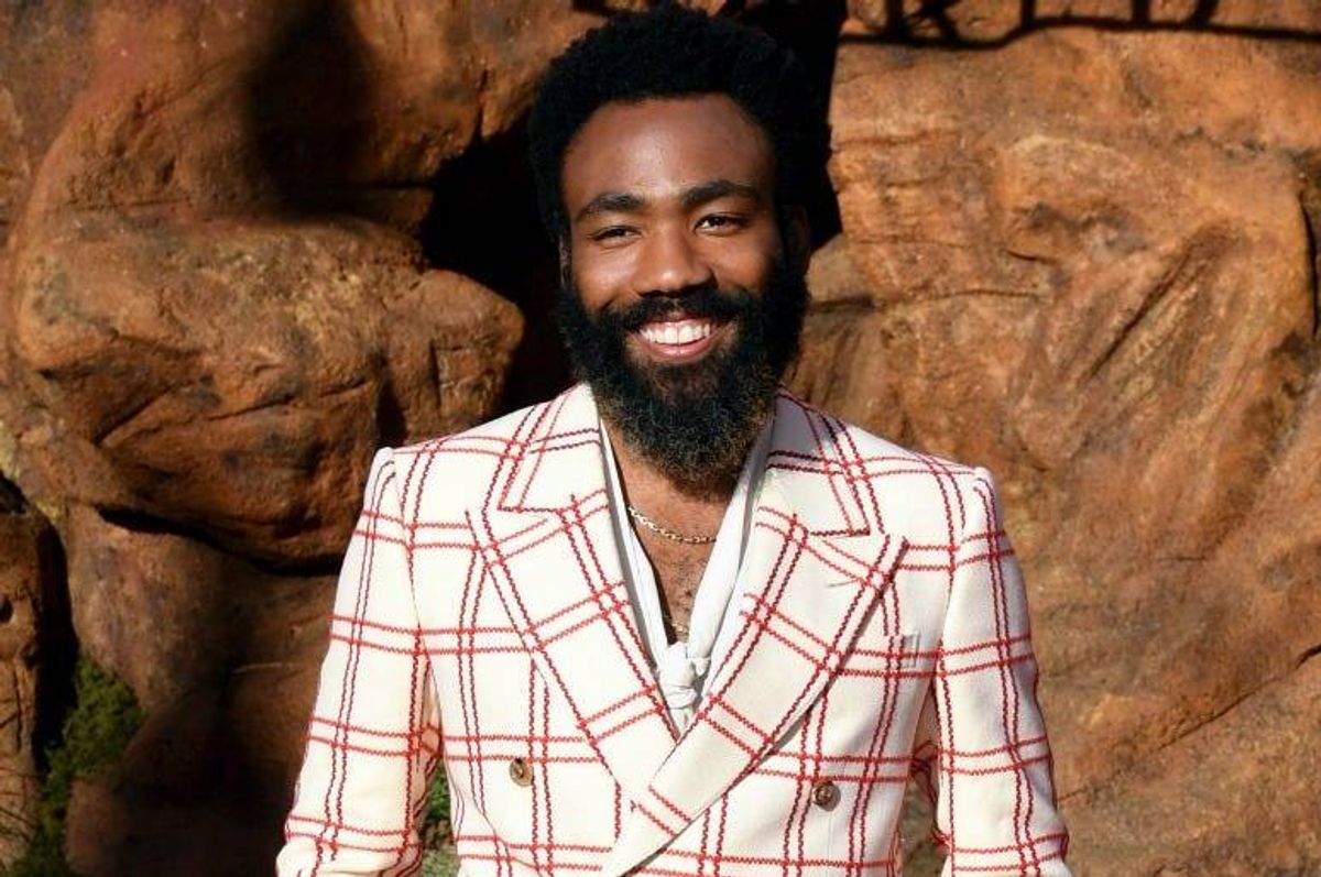 Donald Glover attends the premiere of Disney's "The Lion King"