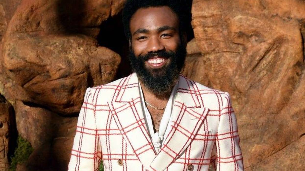 Donald Glover attends the premiere of Disney's "The Lion King"