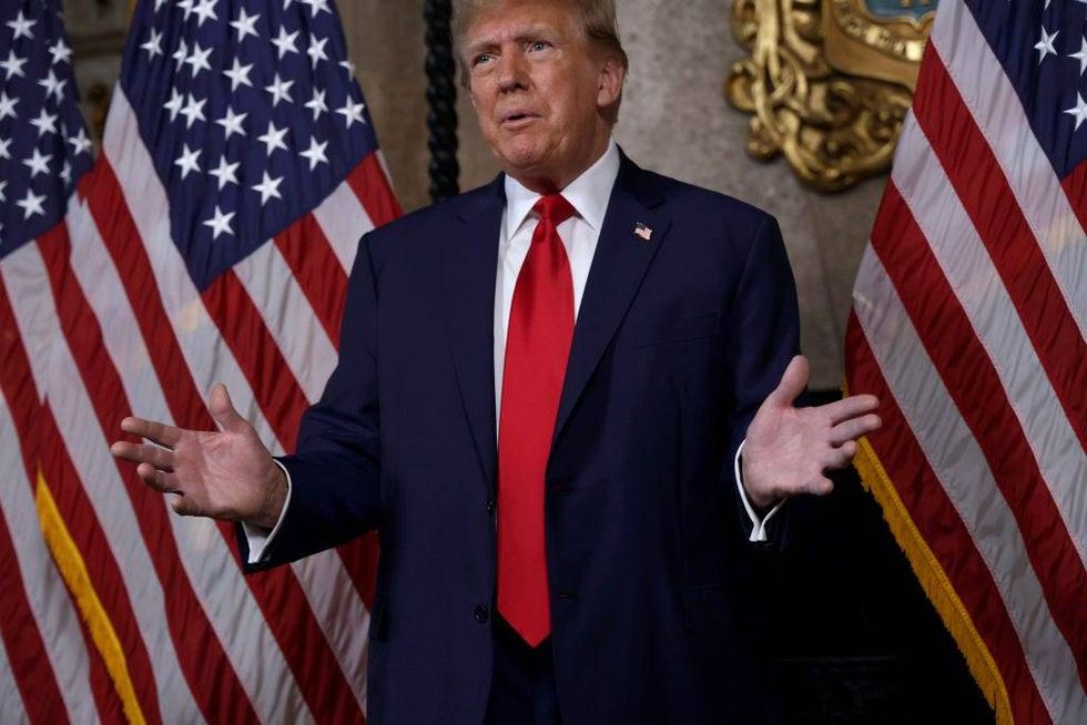 Donald J. Trump Dando un discurso el 4 de Marzo 2025