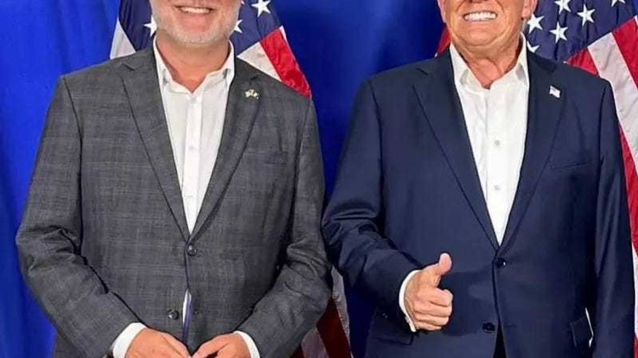 Donald Trump and John Reid
