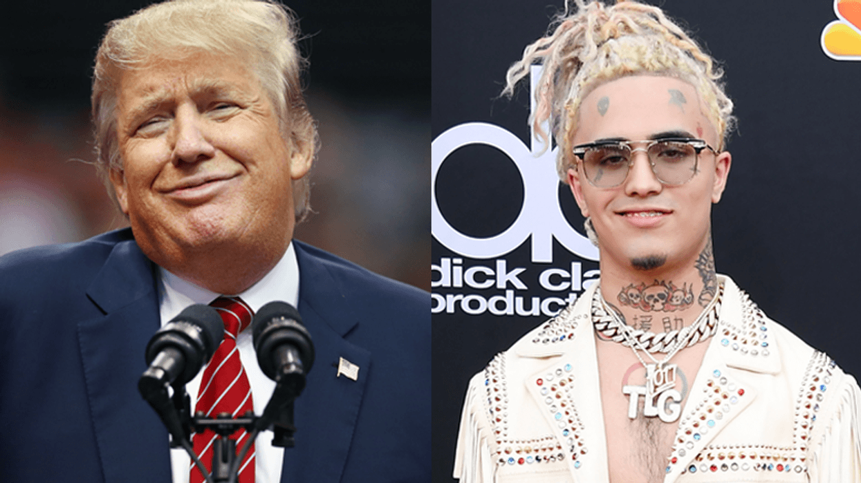 Donald Trump and Lil Pump