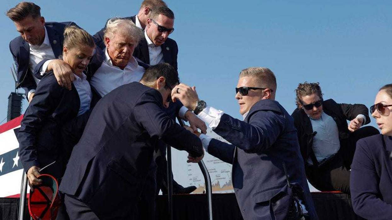 Donald Trump and Secret Service