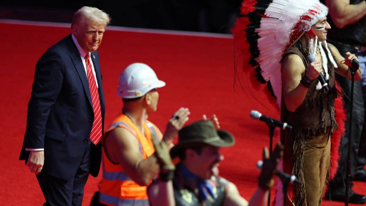 Donald Trump Holds Victory Rally In Washington DC On Eve Of Inauguration