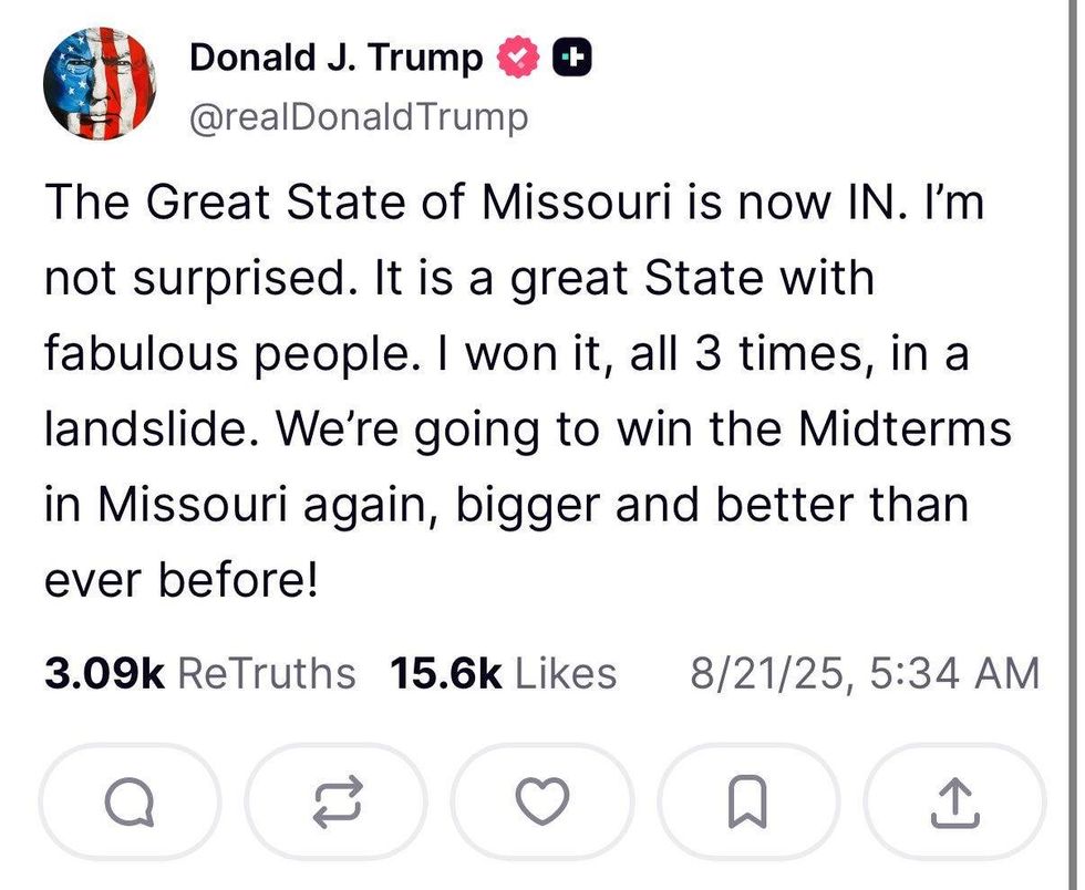Donald Trump, Truth Social