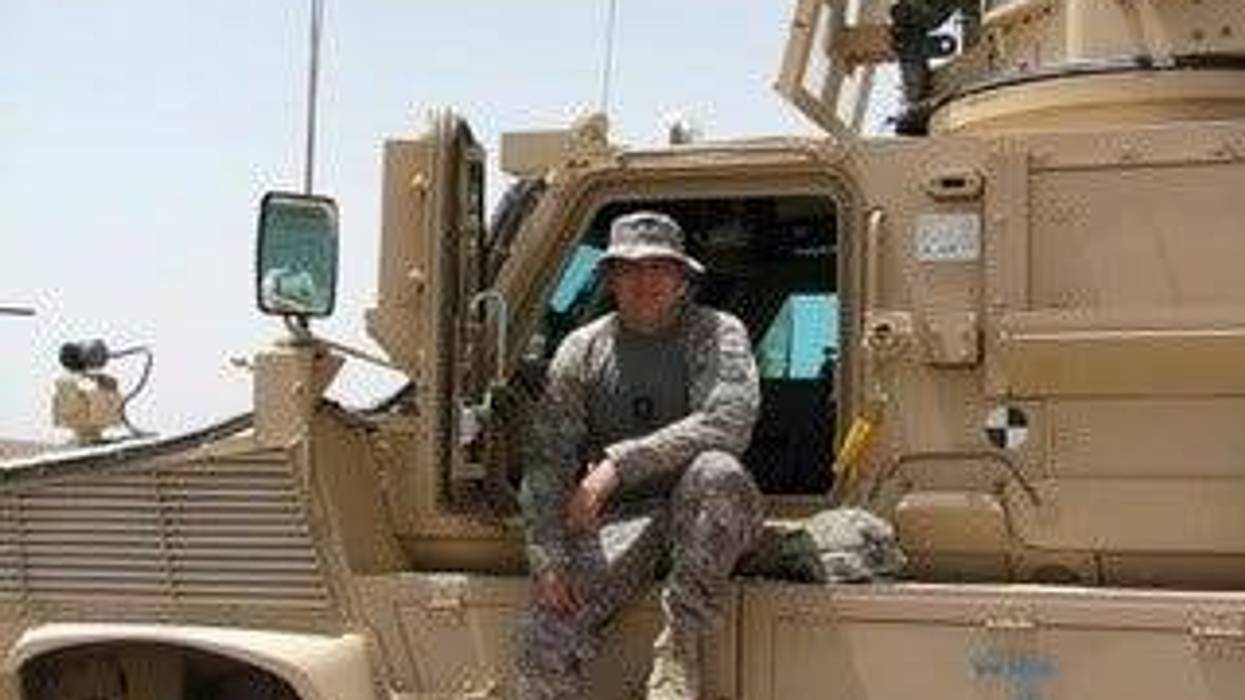 Donnie Isaacs in Afghanistan