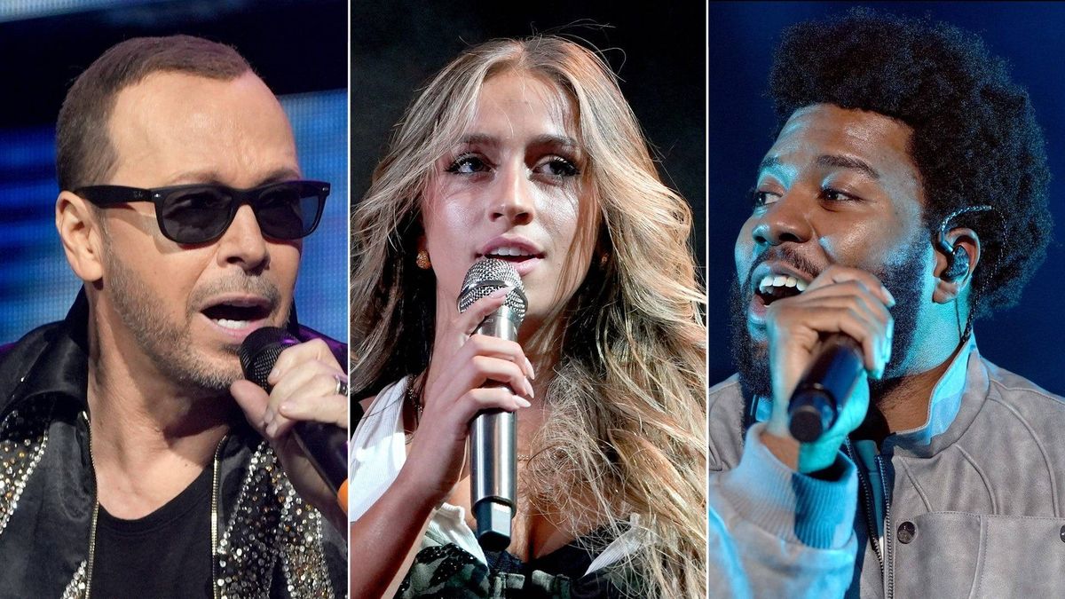 Donny Wahlberg (NKOTB)/Tate McRae/Khalid