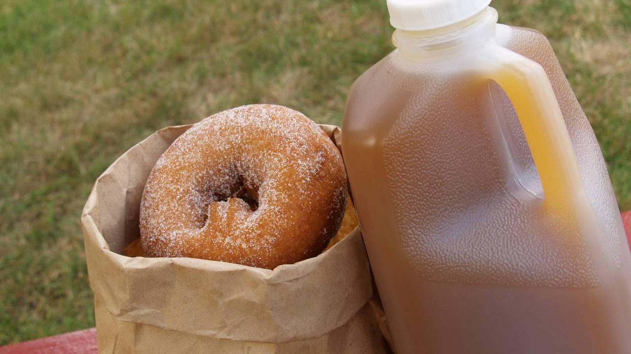 Donuts and cider