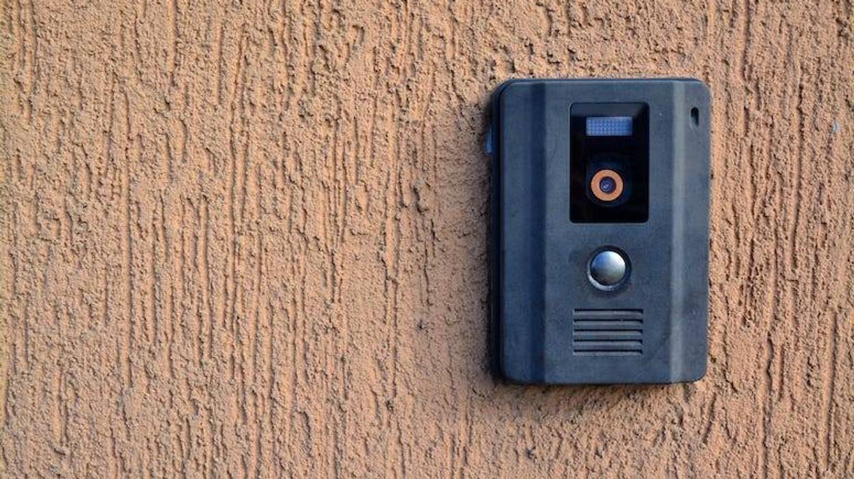 Doorbell, Camera, Intercom, Wall