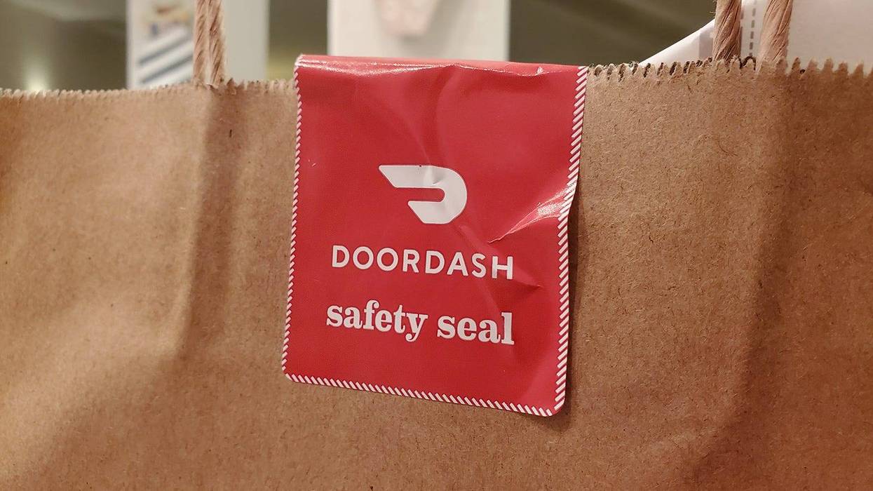 DoorDash bag