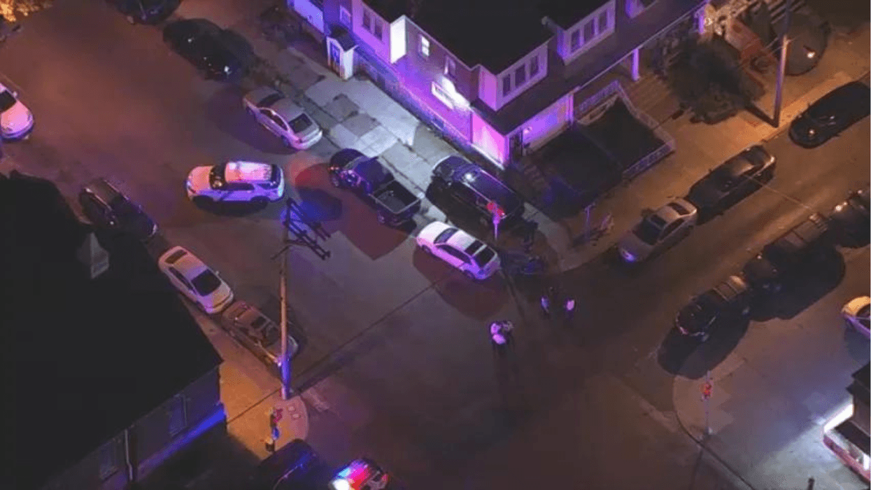 double shooting scene in Olney
