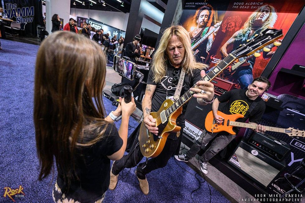 Doug Aldrich (Whitesnake/Dio) - NAMM Show - Anaheim, CA Convention Center 1/23/26