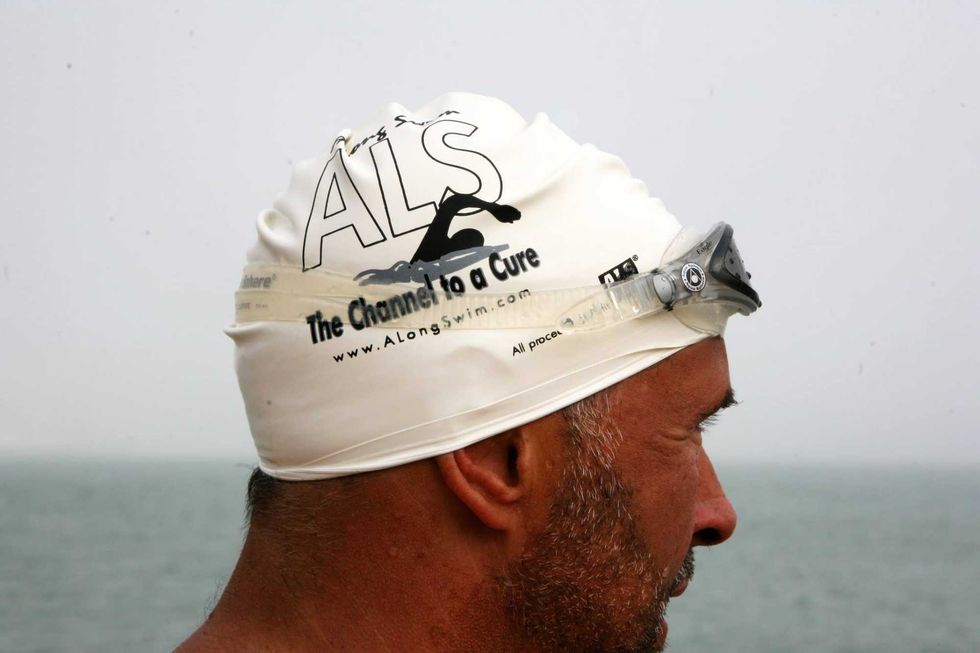 Doug McConnell, who organized the Chicago River Swim through his nonprofit A Long Swim, which he co-founded with his sister Ellen in 2011 to raise money for ALS.