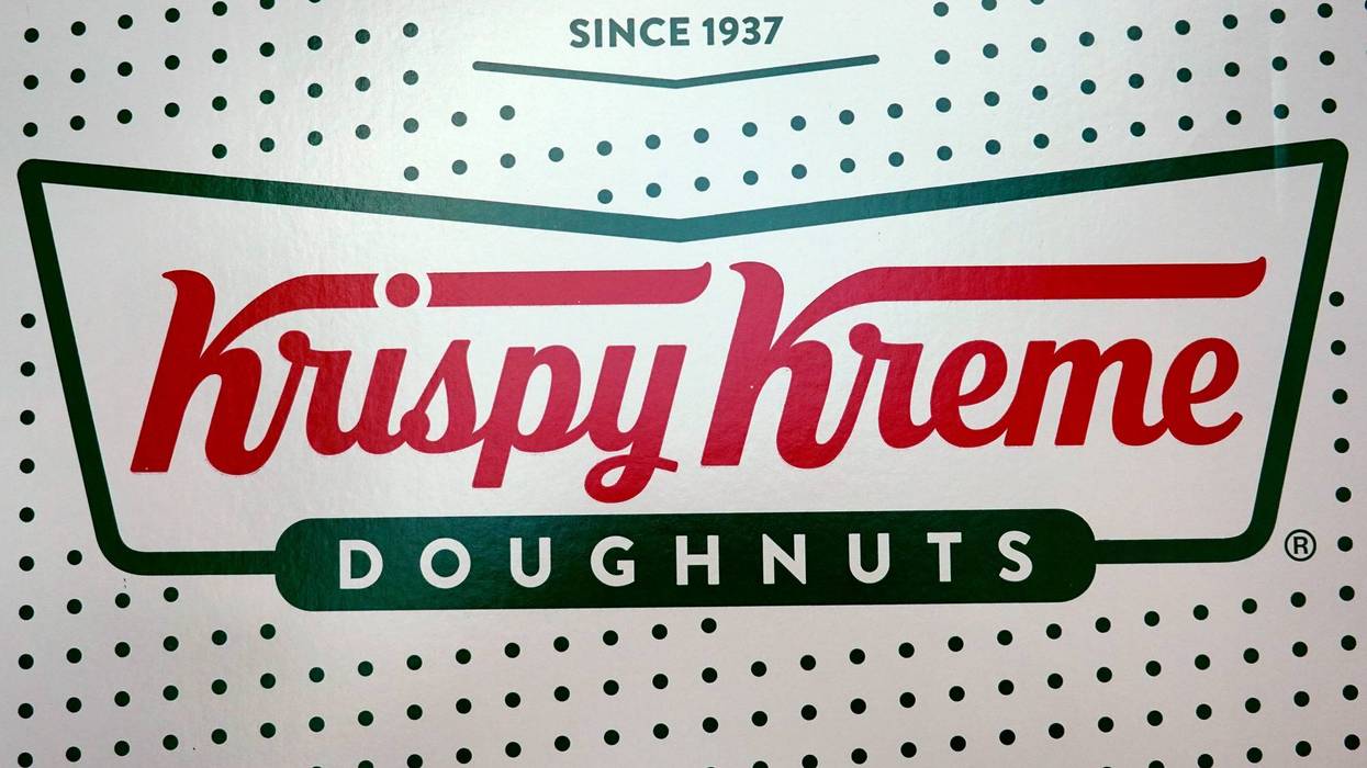Doughnuts are sold at a Krispy Kreme store on May 05, 2021 in Chicago, Illinois.