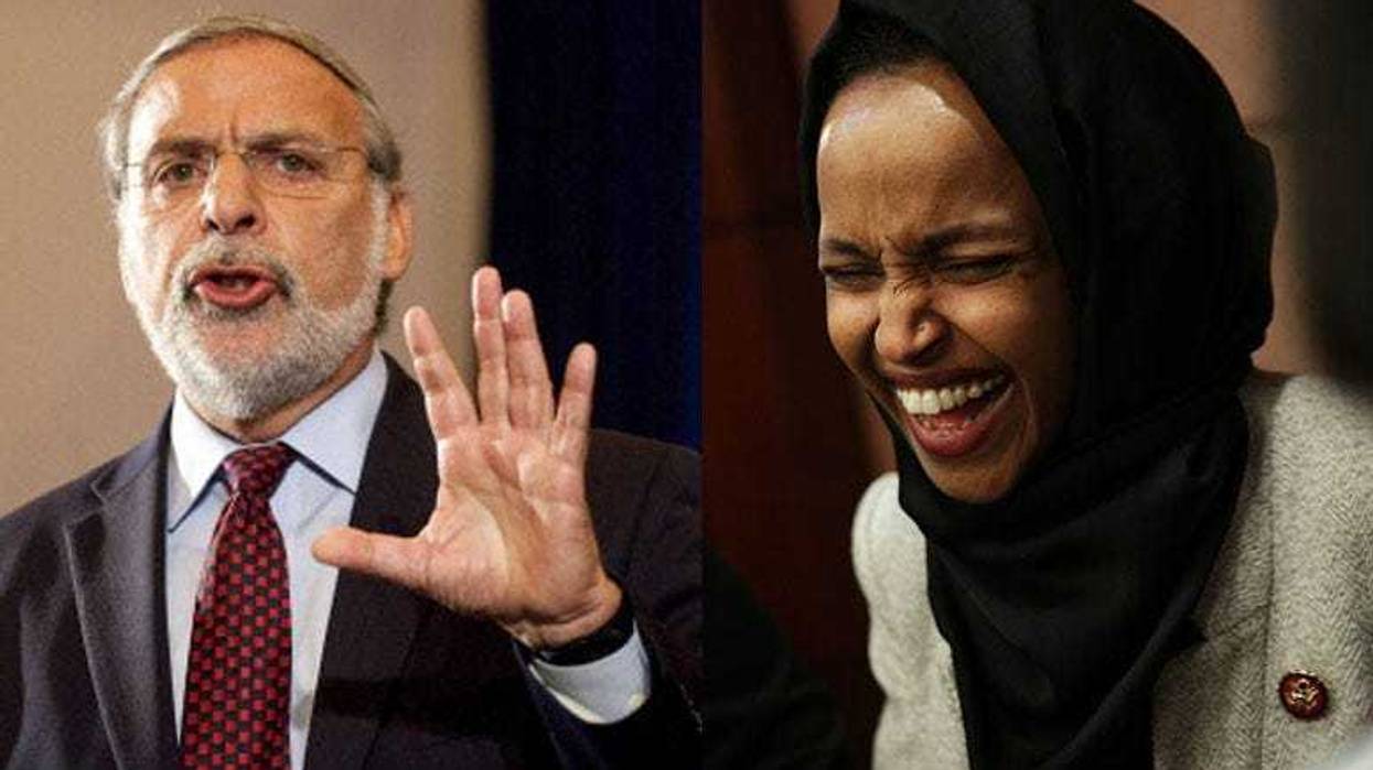 Dov Hikind and Ilhan Omar