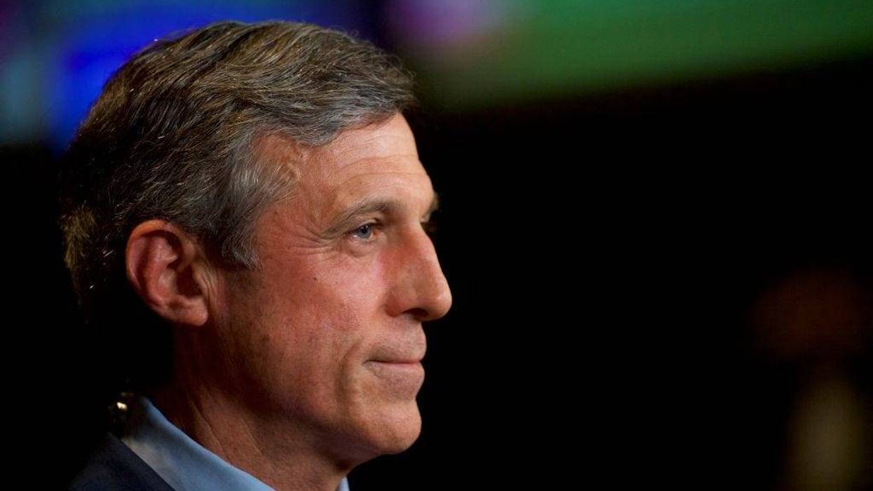 DOVER, DE - JUNE 5: Delaware Governor John Carney is interviewed by broadcast media.