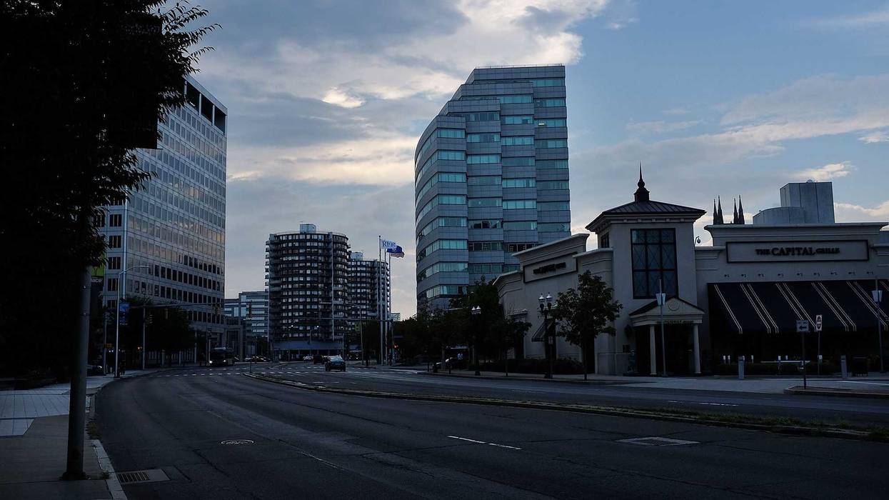 Downtown Stamford is viewed on September 9, 2015 in Stamford, Connecticut.