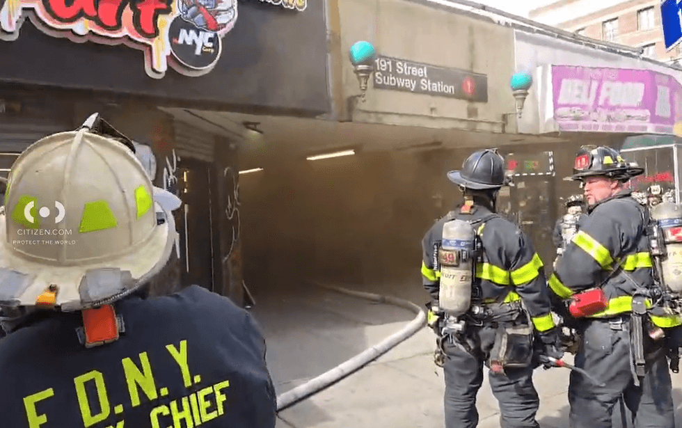 Dozens of FDNY members responded to the scene